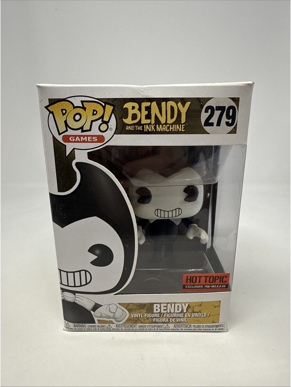 Funko Pop! Video Games Bendy And The Ink Machine #279